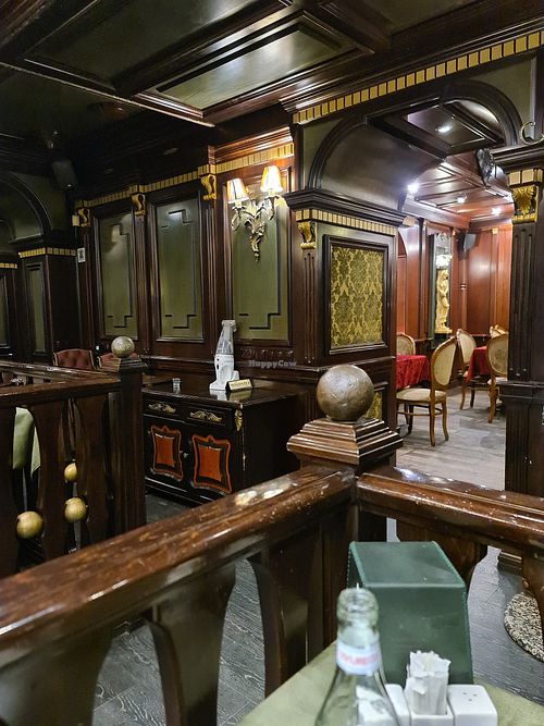 Old looking restaurant at Tumanyan Khinkali Factory in Yerevan