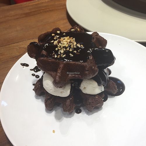 S'mores waffle sandwich :) at Sparestore - Pop-Up in Kowloon