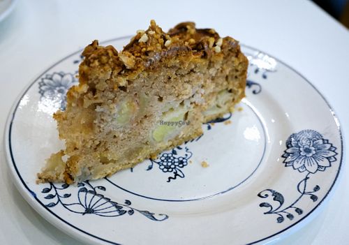 Apple Tart at Comptoir Veggie in Paris