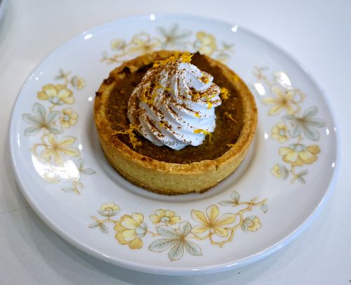 Pumpkin Tart at Comptoir Veggie in Paris