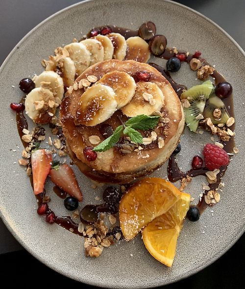Pancakes at SOUL Vegan Coffee Bar in Bremen