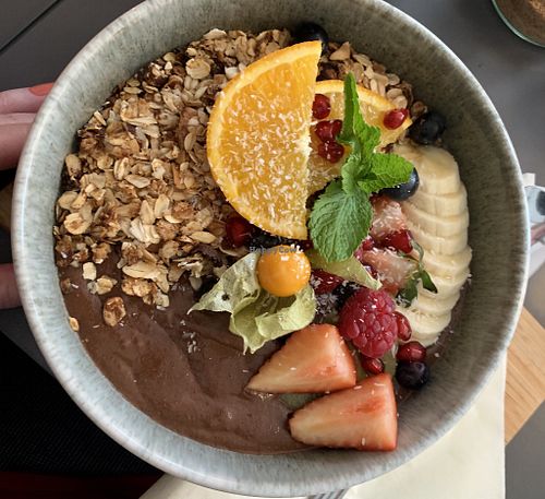 Breakfast Porridge at SOUL Vegan Coffee Bar in Bremen