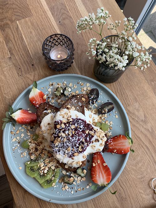 Frenchtoast  at SOUL Vegan Coffee Bar in Bremen