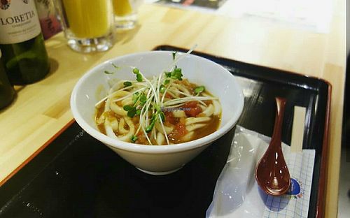 Vegan curry udon at Vege Deli Kanna - Shokudo in Kyoto