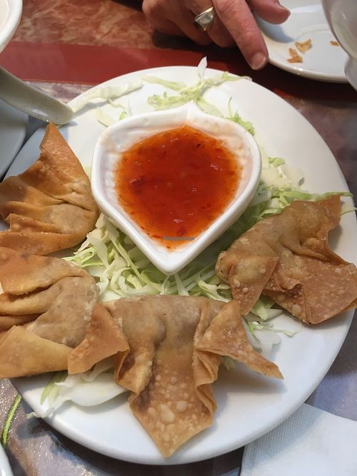 Deep Fried Wonton at Seattle Lotus Vegetarian in Seattle
