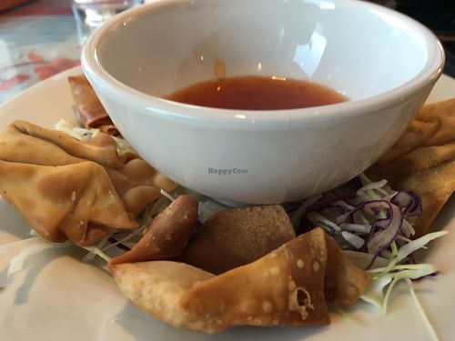 Veg Fried Won Ton at Seattle Lotus Vegetarian in Seattle