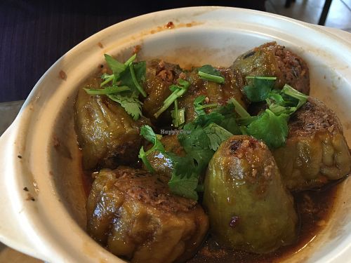Braised Bittermelon  at Seattle Lotus Vegetarian in Seattle