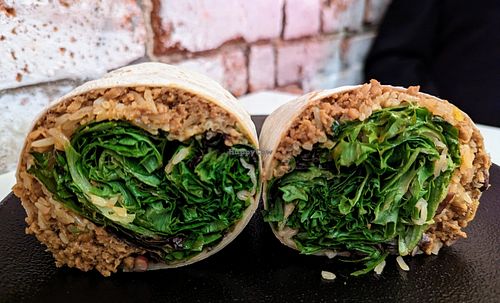 Beyond burrito at P.S. Kitchen in New York City