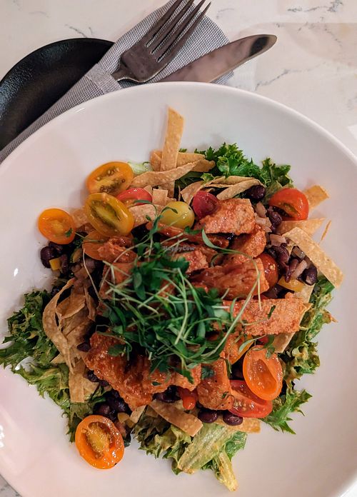 Western BBQ Chicken Salad at P.S. Kitchen in New York City