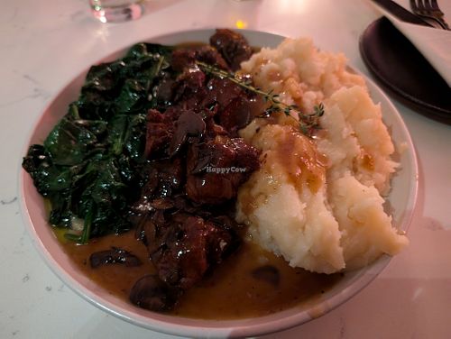 Seitan Marsala  at P.S. Kitchen in New York City