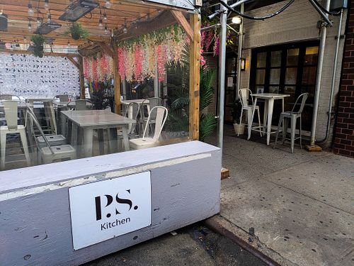 Outside of P.S. Kitchen at P.S. Kitchen in New York City