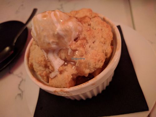 Apple Cobbler at P.S. Kitchen in New York City