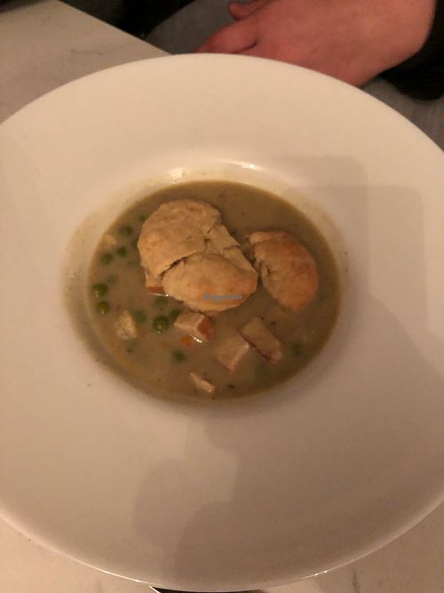 Chicken pot pie at P.S. Kitchen in New York City