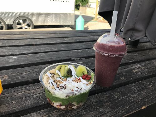 Our choices at Dripping Bowl - Food Trailer in Wanaka