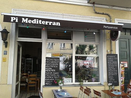 Pi Mediterran exterior at Pi Mediterran in Berlin