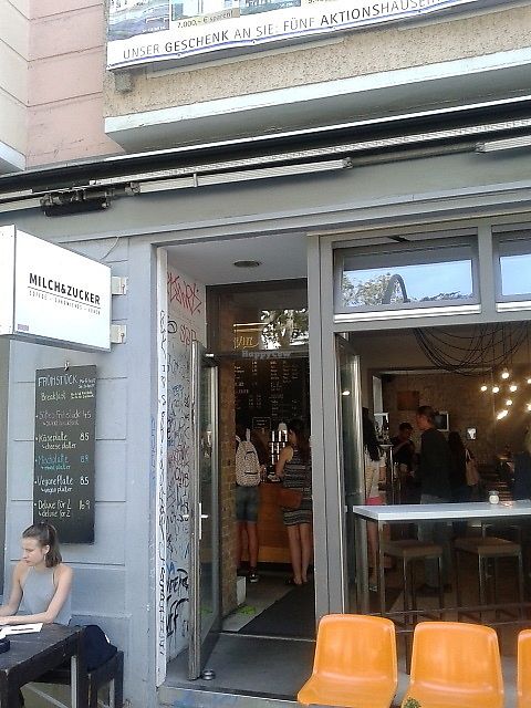 Exterior at Milch&Zucker in Berlin