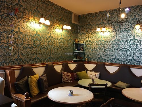 Funky decor at The Butterfly House at The Torrs in New Mills