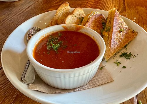 GRILLED CHEESE & TOMATO SOUP (SF)  at Seabirds Kitchen in Long Beach