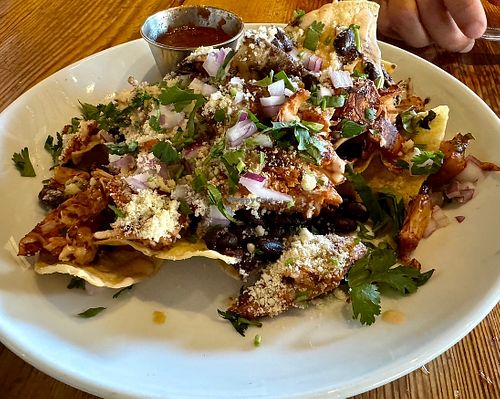 JACKFRUIT NACHOS  at Seabirds Kitchen in Long Beach