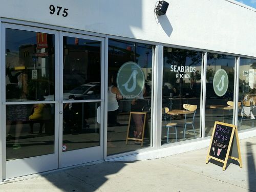 outside at Seabirds Kitchen in Long Beach