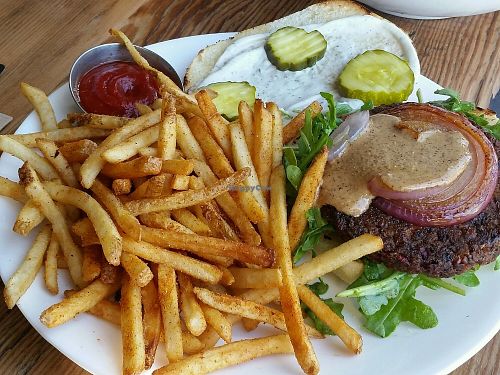 beets me burger at Seabirds Kitchen in Long Beach