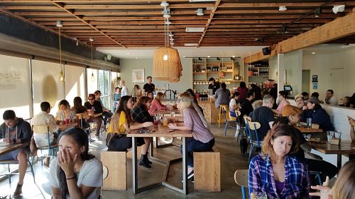 Inside at Seabirds Kitchen in Long Beach