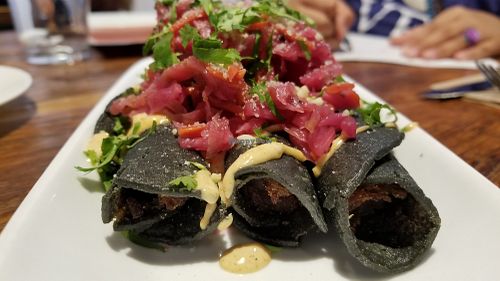 Taquitos at Seabirds Kitchen in Long Beach