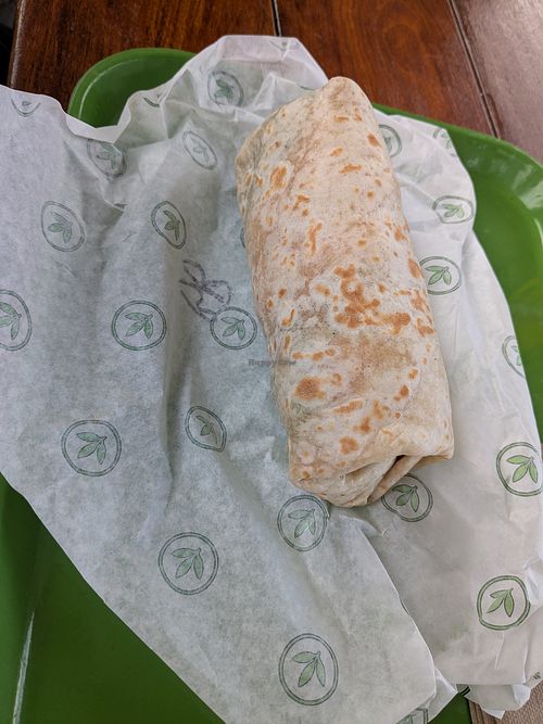 Breakfast burrito at Plant Power Fast Food - Encinitas in Encinitas