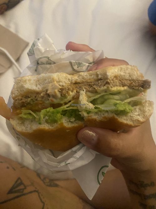 Burger - Messy but Good - Room Service Style  at Plant Power Fast Food - Encinitas in Encinitas