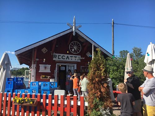 Regatta cafe. at Regatta in Helsinki