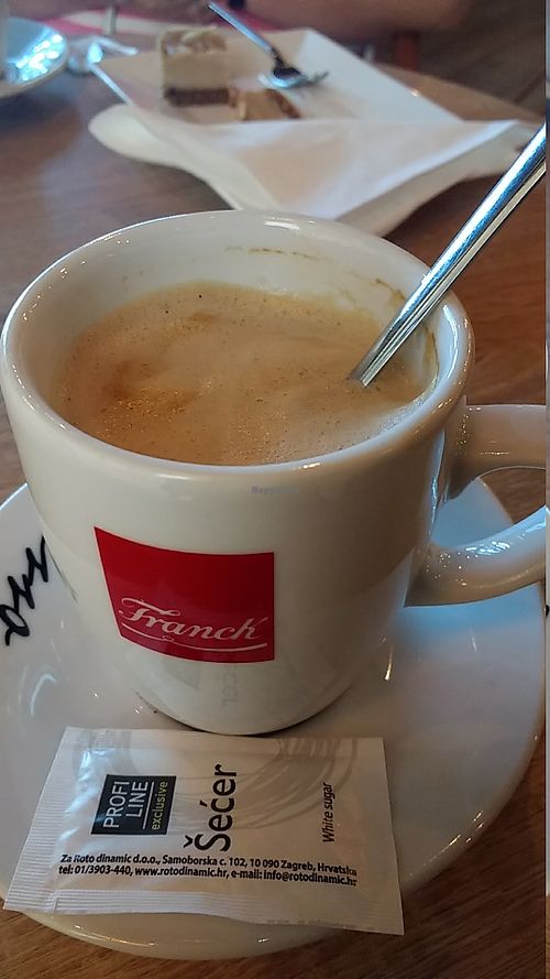 Soya Latte at Green Caffe in Split