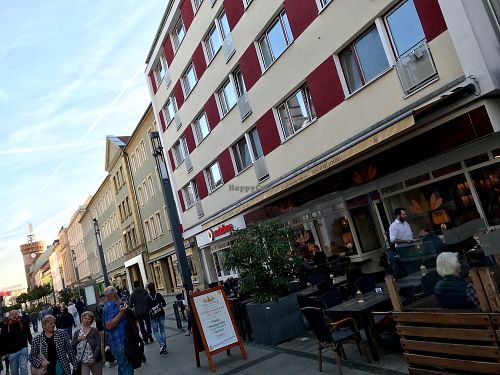 outside at Taste of India in Neukirch Lausitz