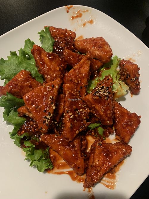 Peking sesame tofu appetizer    at Pho Fresh in Rancho Cordova