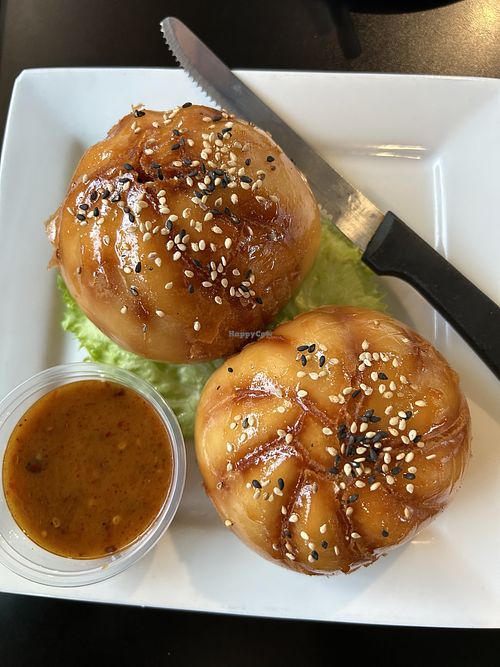 Sexy honey baked baos…AUH-MAZ-ZING!!!  🤤  at Pho Fresh in Rancho Cordova