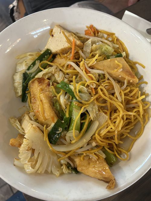 Chowmein with tofu   at Pho Fresh in Rancho Cordova