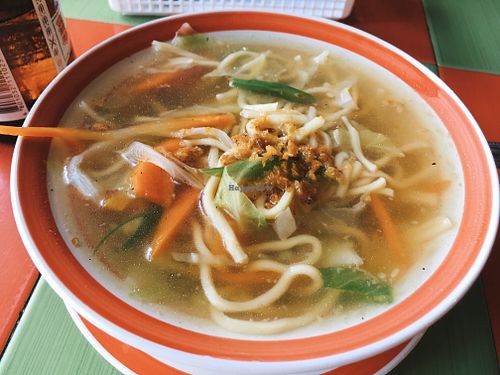 vegetable noodles at Smoke Resto in Boracay