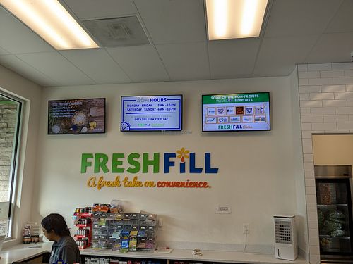 "Fresh Fill" - a catchy phrase! at Juice It Up in Los Banos