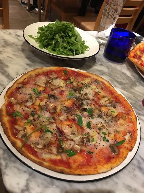 Vegan Pizza  at Pizza Express in Carlisle