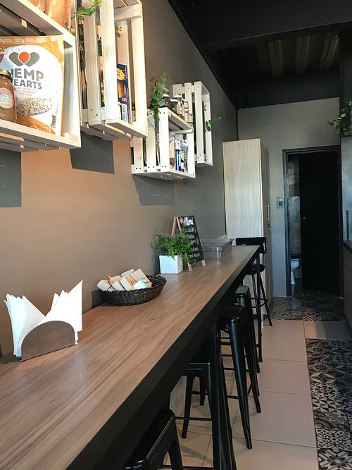 Some vegan pantry items for sale too at Grain House in Queretaro