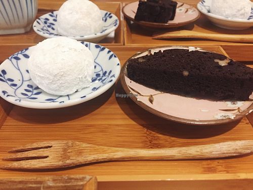 Mochi + brownie  at Original Vegan 原粹蔬食作 - Yuán Cuì Shū Shi Zuò in New Taipei City