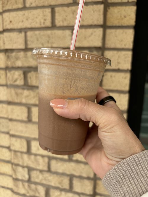 Peanut butter smoothie!   at The Natural Vibe in St Johns