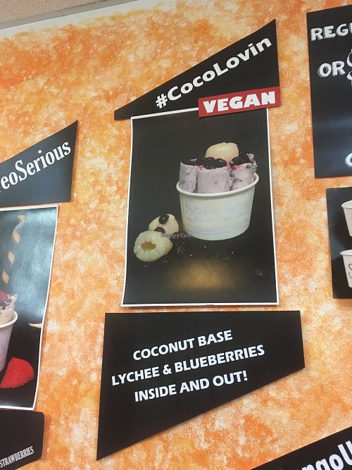 Menu #2 at Scroll Ice Cream in Adelaide