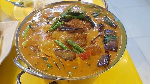 curry mixed vegetables at Heaven's Grace Vegetarian Point  - Bukit Batok in West Singapore