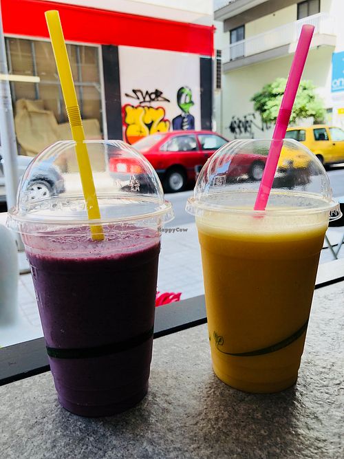 Smoothies yummy  at Elephant in the Room in Thessaloniki