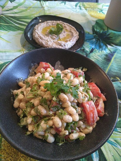 Turkish salad! at Elephant in the Room in Thessaloniki