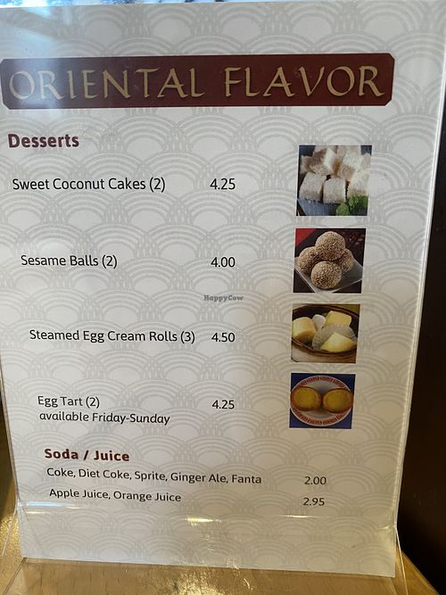 Dessert  at Oriental Flavor in Amherst