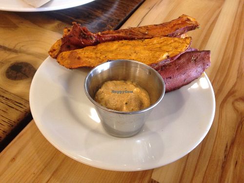 Sweet potato wedges at Pulse Cafe in Hadley