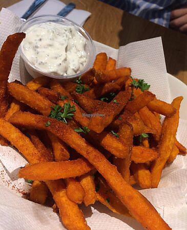 Sweet potato at Fafa's - Ooppera in Helsinki