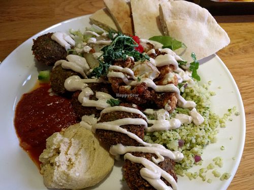 Vegan Meze at Fafa's - Kamppi in Helsinki