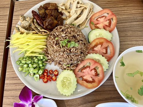 Khao kluk gapi  at Talalask in Bangkok